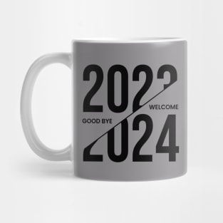 Good bye 2023 welcome 2024 Mug